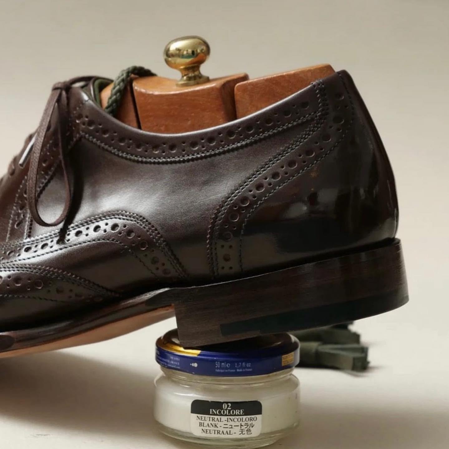 Saphir Cream Surfine Shoe Polish BORDEAUX 08