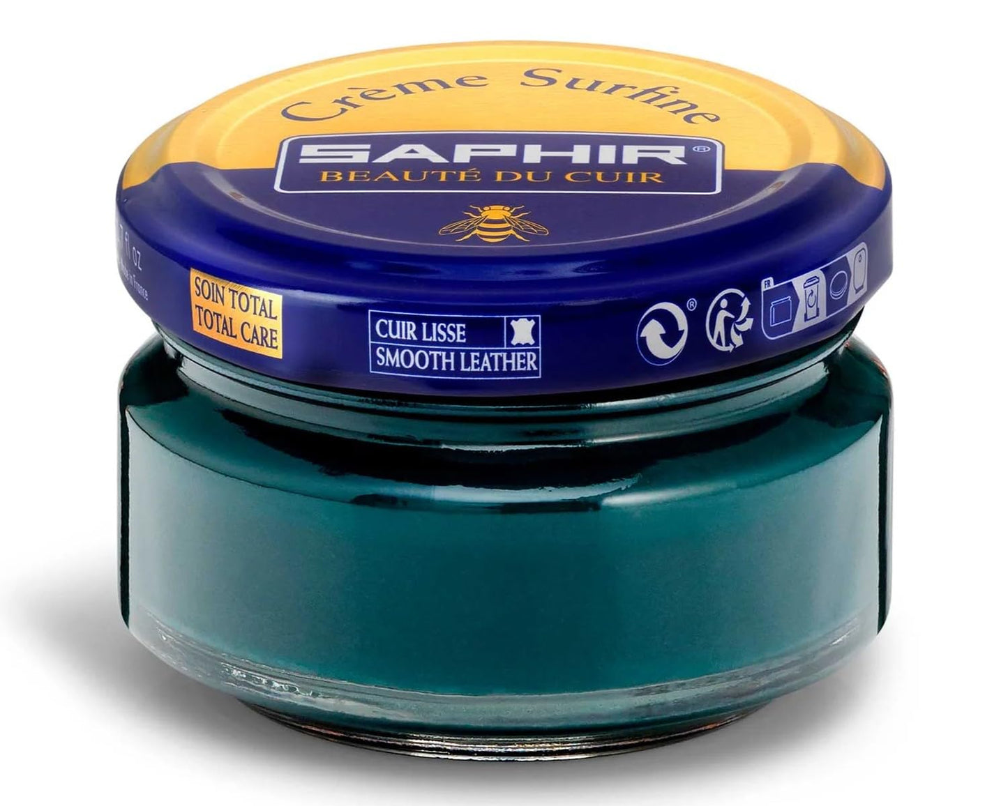 Saphir Cream Surfine Shoe Polish VERT FONCE 20