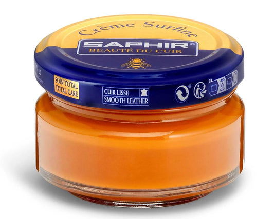 Saphir Cream Surfine Shoe Polish FAUVE 19